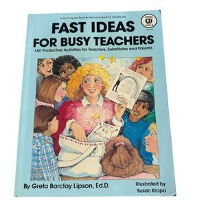 Fast Ideas Busy Teachers Elementary School Activities